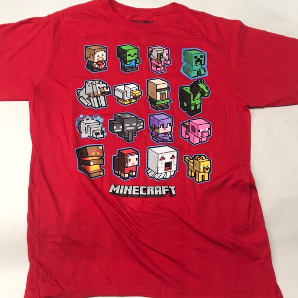 Mojang Other - Minecraft Tee-shirt size 2X 18 Boy’s red 2018